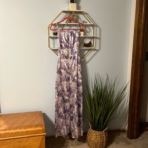 Oriental Print Summer Jumpsuit